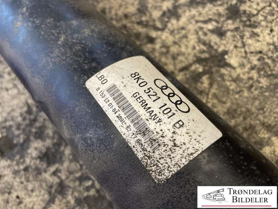 Mellomaksel til Audi S4 2009-->>  (8K0 521 101 B|)
