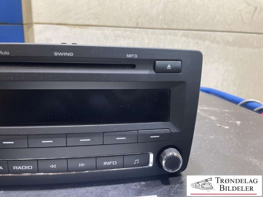 Bilstereo til Škoda Octavia 2009-2013 (Type II, Fase 2)  (1Z0 035 161 M|)