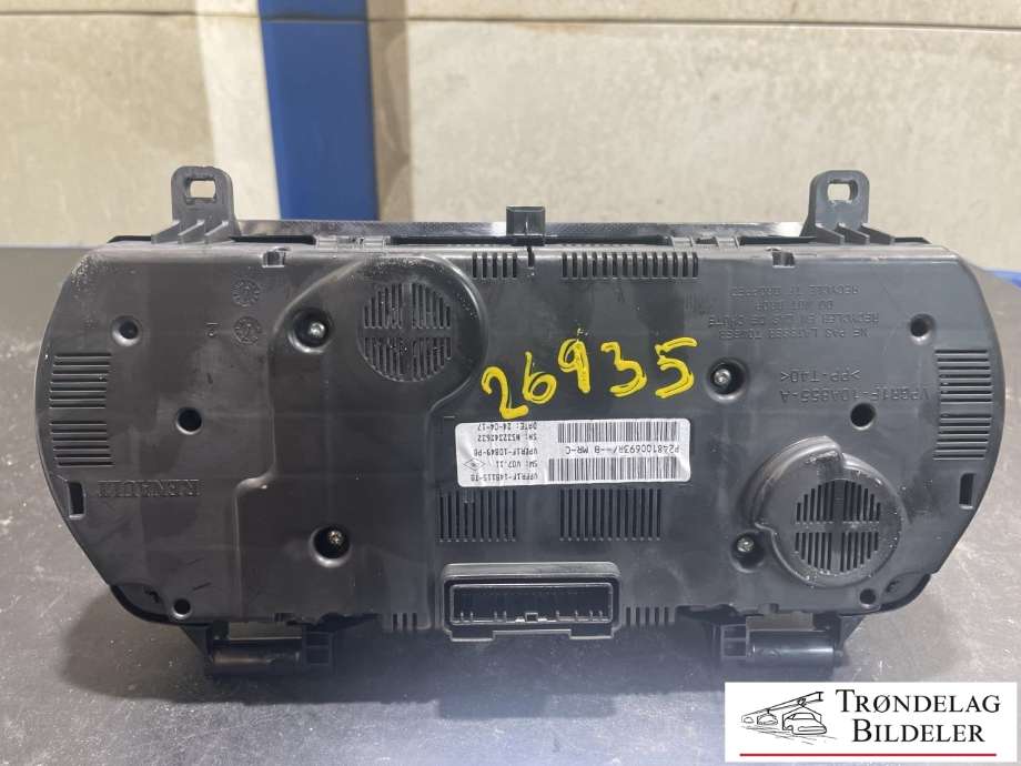 Instrumentpanel til Renault Megane 2016-->> Type IV  (VPFR1F-14B115-TB|)