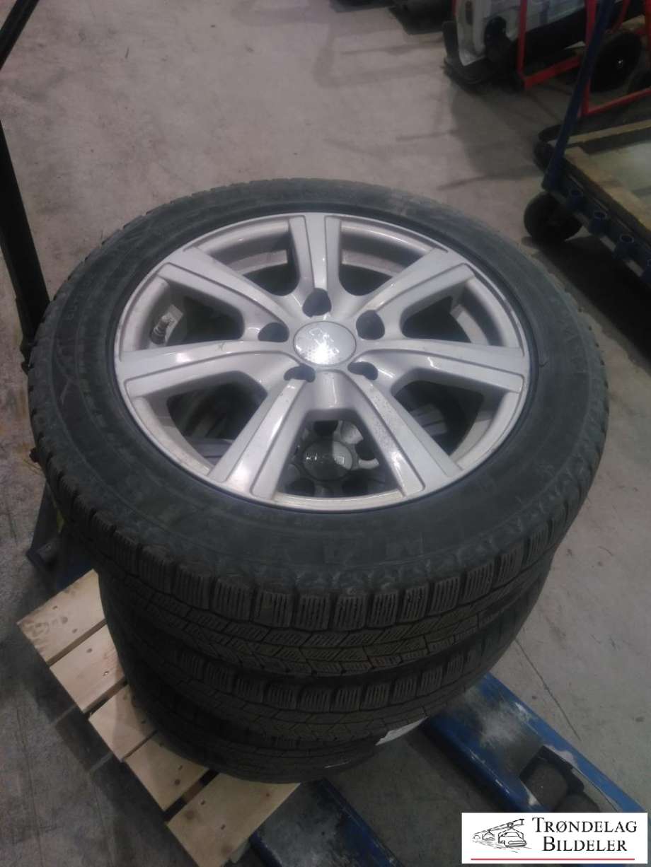 Hjulsett aluminium vinter til Nissan Leaf 2011-2017 (Type I) (MAXXIS|205/55/R16 5X114.3 6.5JX16 ET40 CB66.1MM|5-6MM MØNSTERDYBDE.|PROD 29-14)