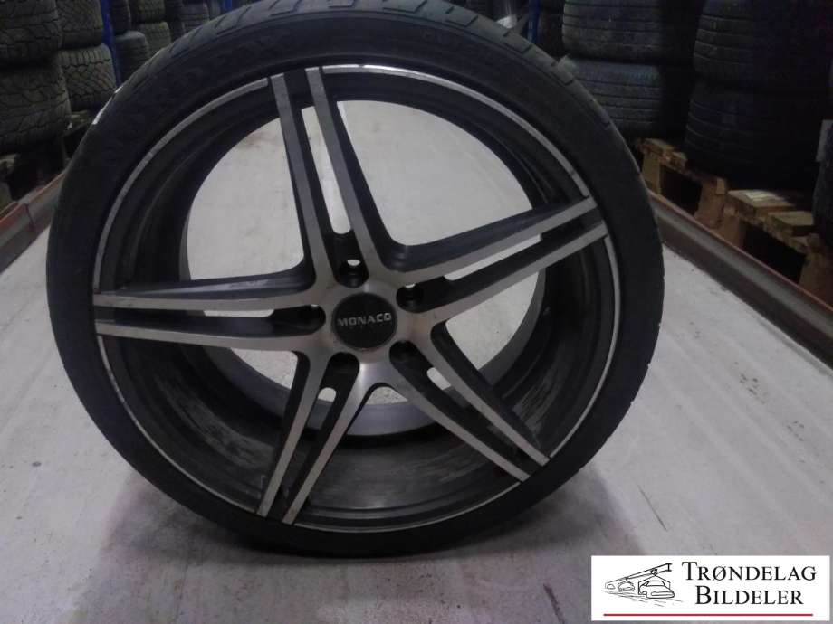 Hjulsett aluminium sommer til Mercedes C-Klasse 2007-2011 (Fase 1) (W204) (W204) (NORDEXX|235/35/R19 5X112 ET45 CB 66.6MM|0-3 MM MØNSTERDYBDE|PROD 01-22)