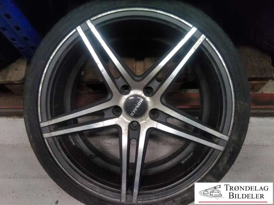 Hjulsett aluminium sommer til Mercedes C-Klasse 2007-2011 (Fase 1) (W204) (W204) (NORDEXX|235/35/R19 5X112 ET45 CB 66.6MM|0-3 MM MØNSTERDYBDE|PROD 01-22)