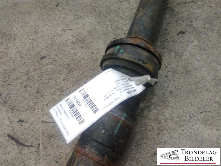 Mellomaksel til Nissan X-Trail 2014-2022 (T32) (T32) (37000-4BE0A|)