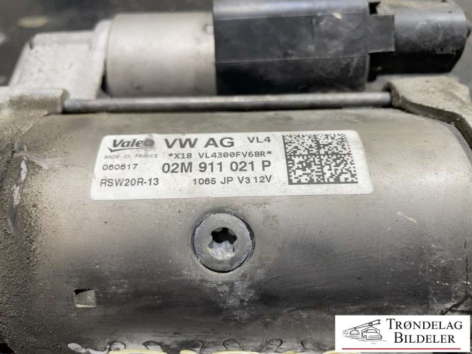 Starter diesel til Škoda Superb 2015-->> (Type III)  (VW AG|02M 911 021 P|)