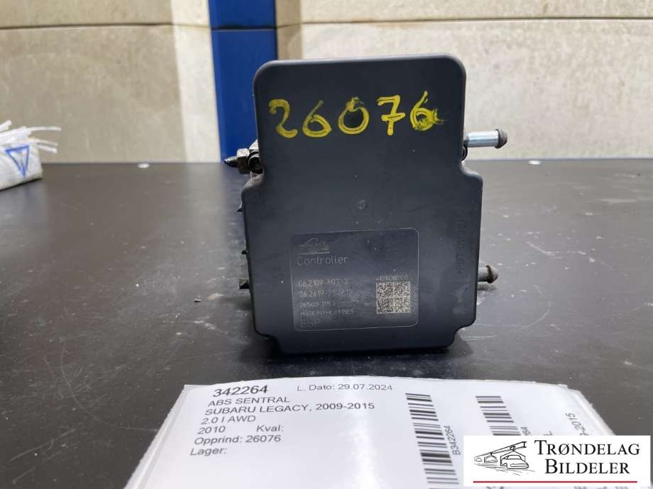 ABS sentral til Subaru Legacy, 2009-2015  (ATE|06.2109-6071.3)