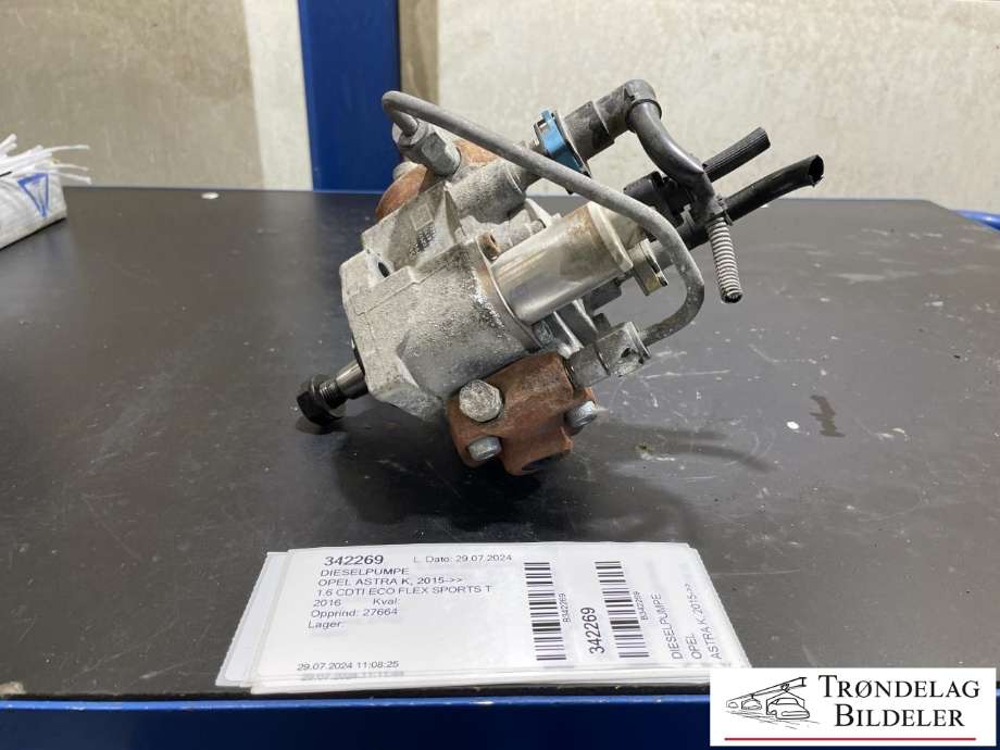 Dieselpumpe til Opel Astra K, 2015-->>  (55495426)