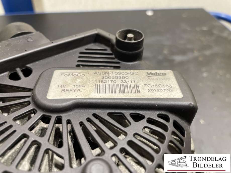 Dynamo diesel til Ford Galaxy 2010-2015 (Type III, Fase 2)  (FOMOCO|AV6N-10300-GC|)