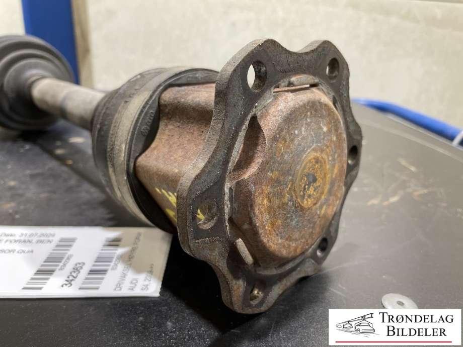 Drivaksel høyre foran, bensin/automat til Audi S4 2009-->>