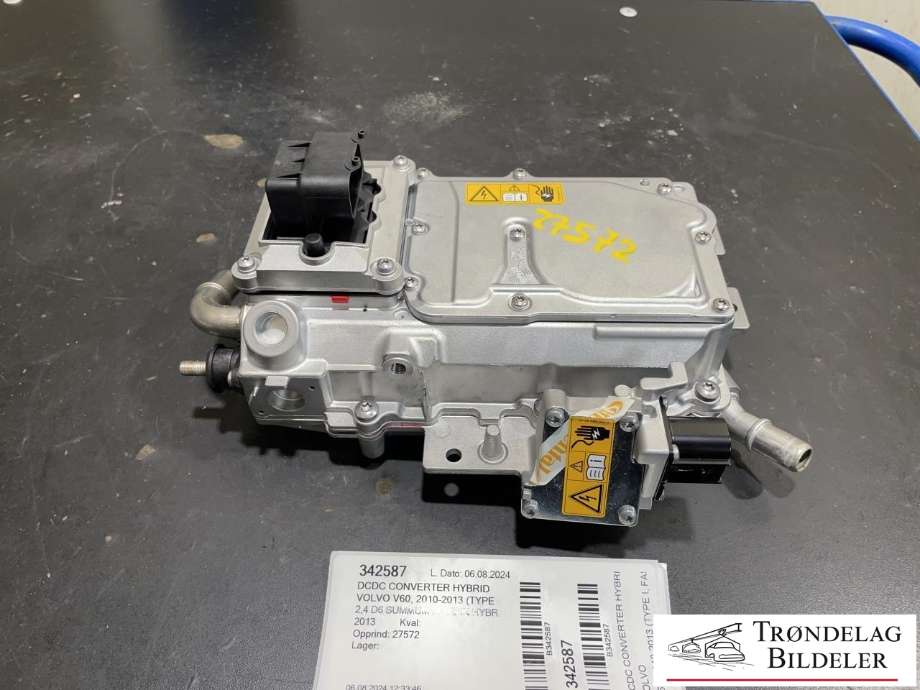 DCDC converter hybrid til Volvo V60 2010-2013 (Type I, Fase 1) (VOLVO|31394485|36002939|)
