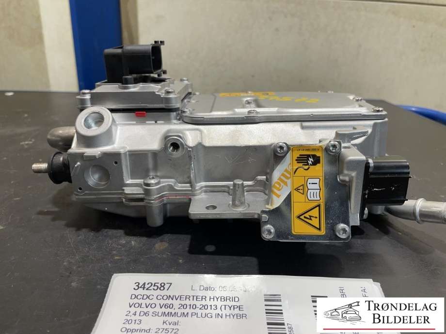 DCDC converter hybrid til Volvo V60 2010-2013 (Type I, Fase 1) (VOLVO|31394485|36002939|)