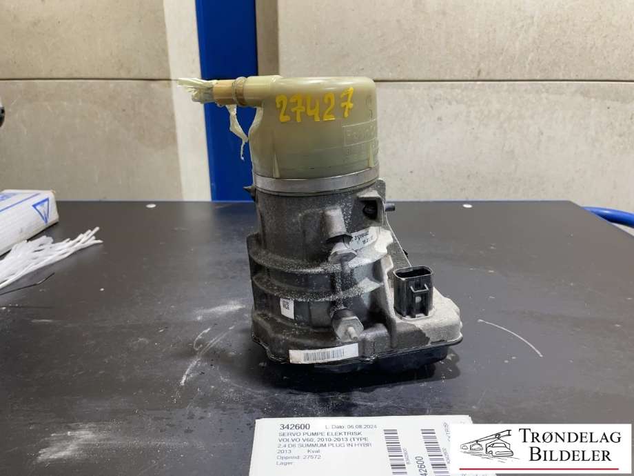 Servo pumpe elektrisk til Volvo V60 2010-2013 (Type I, Fase 1) (FOMOCO|31387148|)