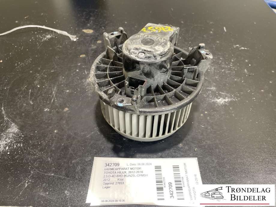 Varmeapparat motor til Toyota Hilux, 2012-2016  (AE27200-513)