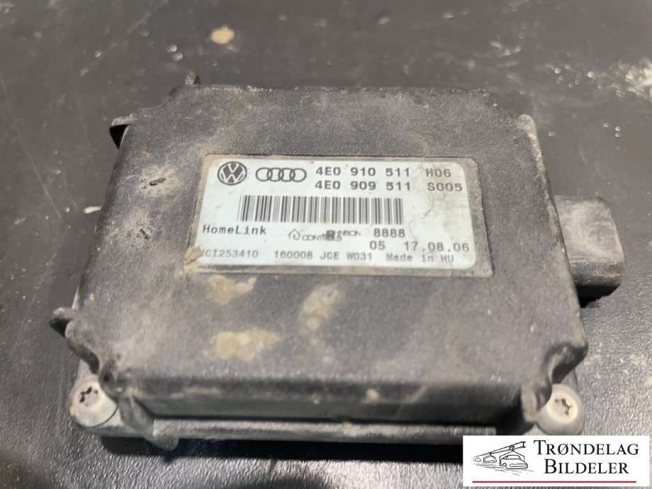 Styreenhet diverse til Audi S8 2006-2010  (4E0 910 552|)