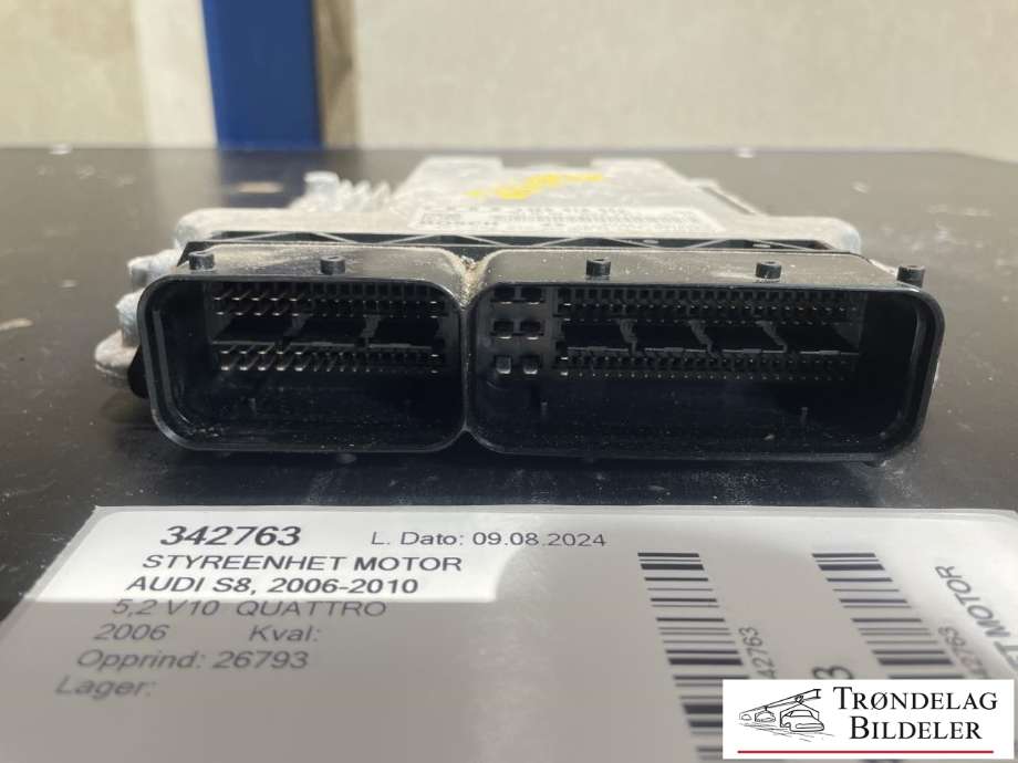 Styreenhet motor til Audi S8 2006-2010  (4E0 910 552|)