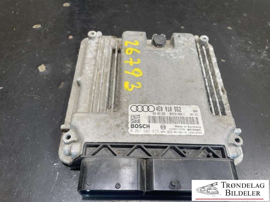 Styreenhet motor til Audi S8 2006-2010 (4E0 910 552|)