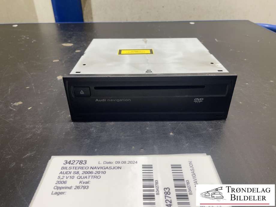Bilstereo navigasjon til Audi S8 2006-2010 (4E0 919 887 D|)