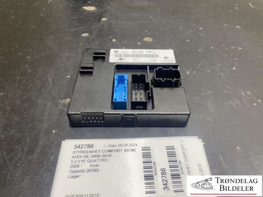 Styreenhet comfort (BCM) til Audi S8 2006-2010 (4E0 907 289 D|)