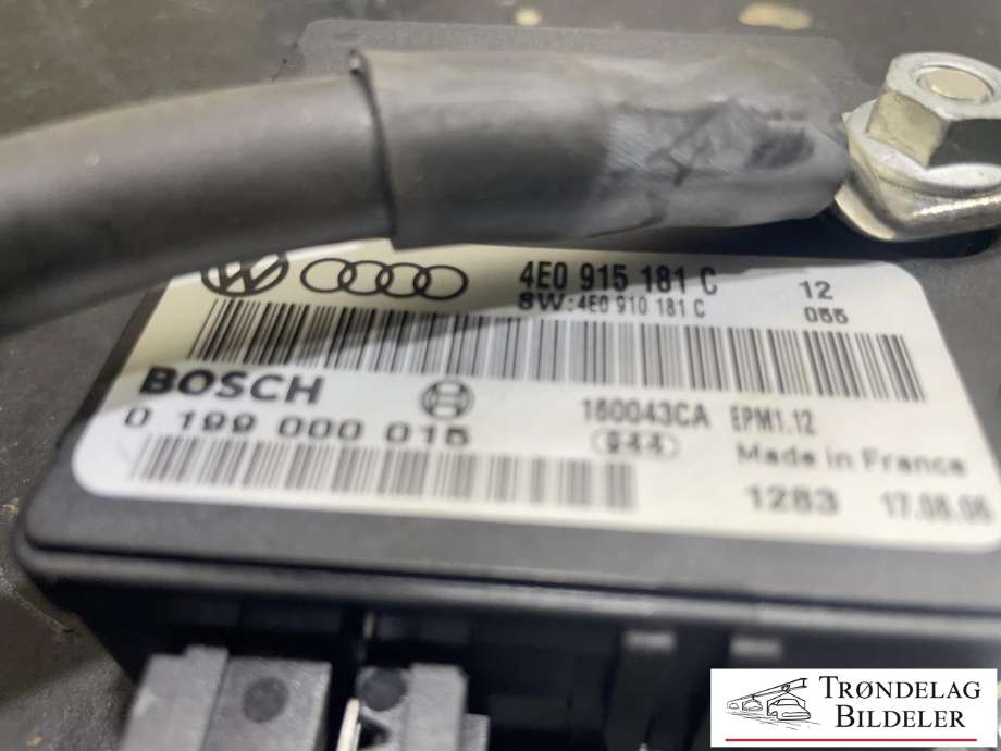 Styreenhet diverse til Audi S8 2006-2010  (4E0 915 181 C|0199000015|)