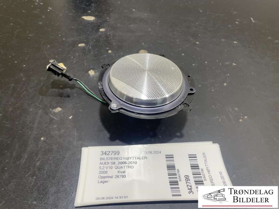 Bilstereo høyttaler til Audi S8 2006-2010 (4E0 035 401|)