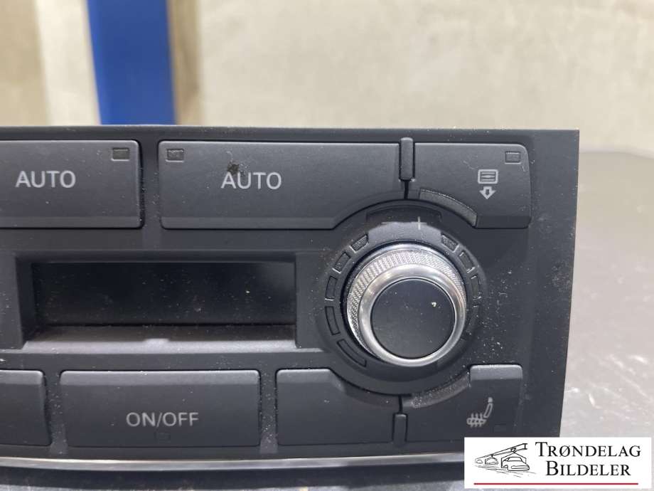 Varmeapparat betjening bak til Audi S8 2006-2010  (4E0 919 158 D|)