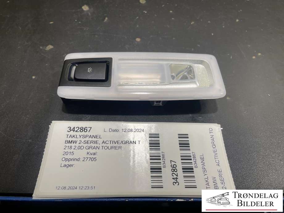 Taklyspanel til BMW 2-Serie, Active/Gran Tourer, 2014-->> (F45/F46) (F45/F46) (734.04.000.00)