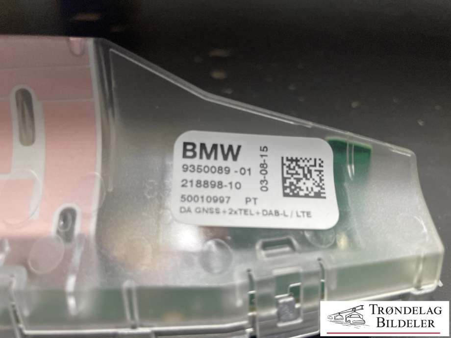 Antenne til BMW 2-Serie, Active/Gran Tourer 2014-->> (F45/F46) (F45/F46) (BMW|9350089-01|218898-10|)