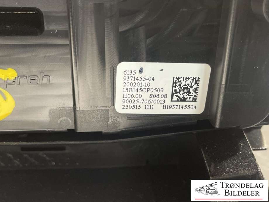 Bilstereo navigasjon betjeningspanel til BMW 2-Serie, Active/Gran Tourer 2014-->> (F45/F46) (F45/F46) (9371455-01|)