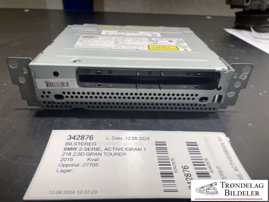 Bilstereo til BMW 2-Serie, Active/Gran Tourer, 2014-->> (F45/F46) (F45/F46) (CL 9 399 427 01)