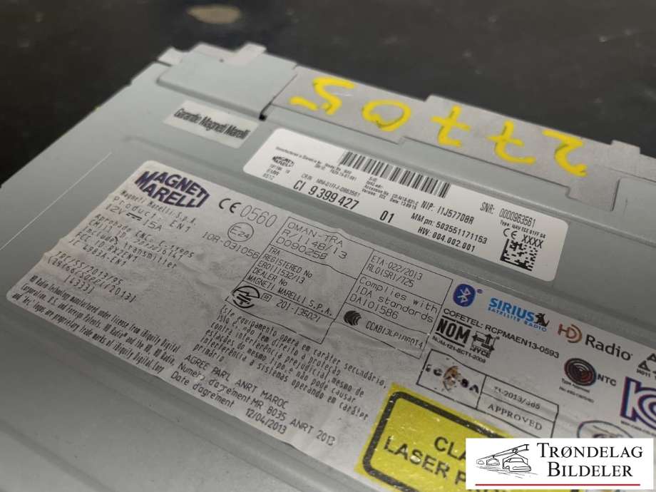 Bilstereo til BMW 2-Serie, Active/Gran Tourer 2014-->> (F45/F46) (F45/F46) (CL 9 399 427 01|)