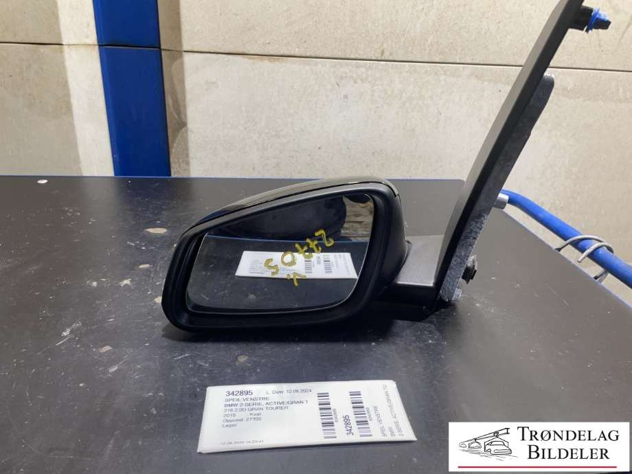 Speil venstre til BMW 2-Serie, Active/Gran Tourer, 2014-->> (F45/F46) (F45/F46) (51167421461)