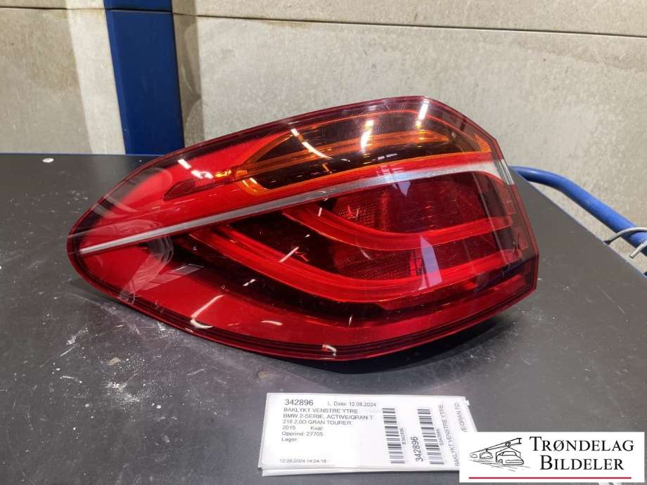 Baklykt venstre ytre til BMW 2-Serie, Active/Gran Tourer, 2014-->> (F45/F46) (F45/F46) (7330473-10)