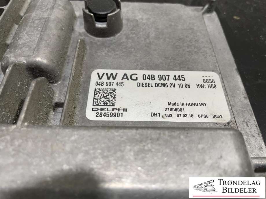 Styreenhet motor til Škoda Rapid 2012-2019 (VW AG|04B 907 445|)