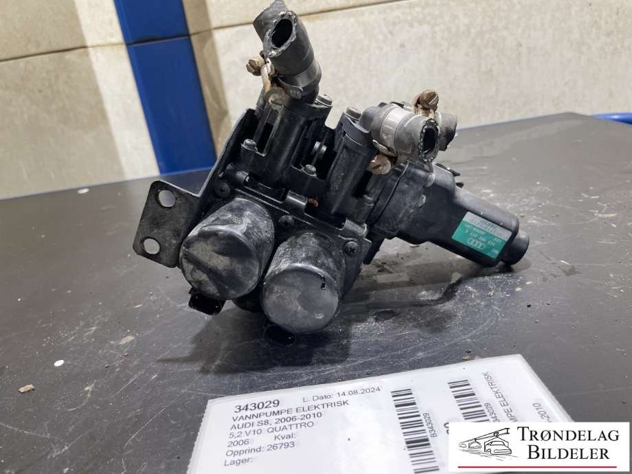Vannpumpe elektrisk til Audi S8 2006-2010 (4E0 959 617 C|)