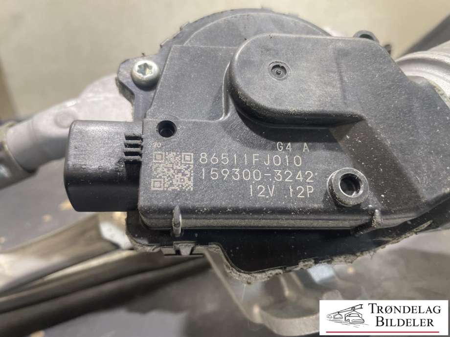 Viskermotor frontrute komplett m/overføring til Subaru XV 2012-2017 (Type I) (86511FJ010|159300-3242|)