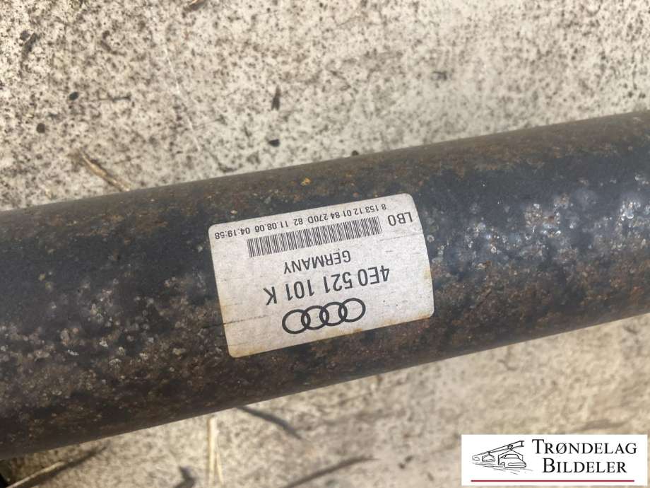 Mellomaksel til Audi S8 2006-2010  (4E0 521 101 K|)
