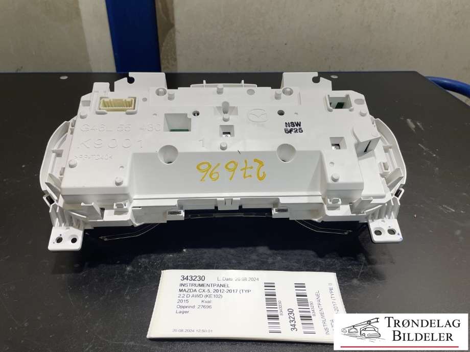 Instrumentpanel til Mazda CX-5 2012-2017 (Type I)  (GMKA1KC|KA1K-55-471C|)