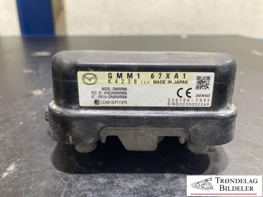 Sensor radar til Mazda CX-5 2012-2017 (Type I)  (GMM1 67XA1|)