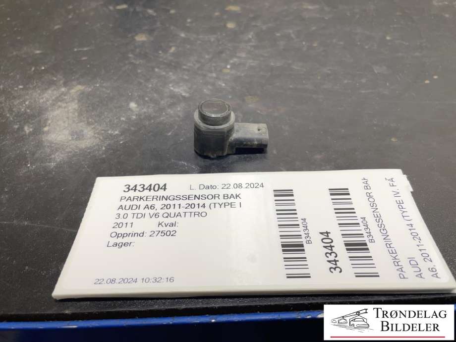 Parkeringssensor bak til Audi A6, 2011-2014 (Type IV, Fase 1) (C7) (C7) 