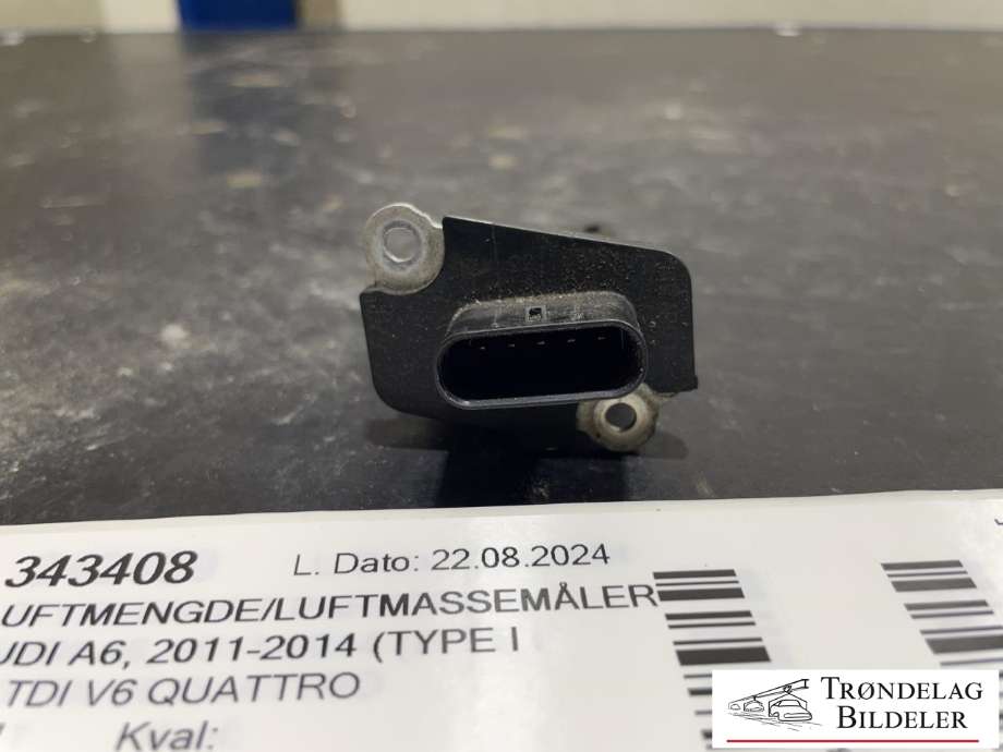 Luftmengde/luftmassemåler til Audi A6 2011-2014 (Type IV, Fase 1) (C7) (C7)
