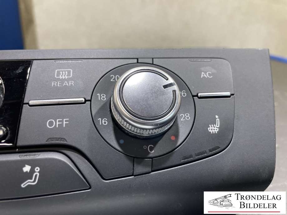 Varmeapparat betjening til Audi A6 2011-2014 (Type IV, Fase 1) (C7) (C7) (CONTINENTAL|4G0 820 043 H|)