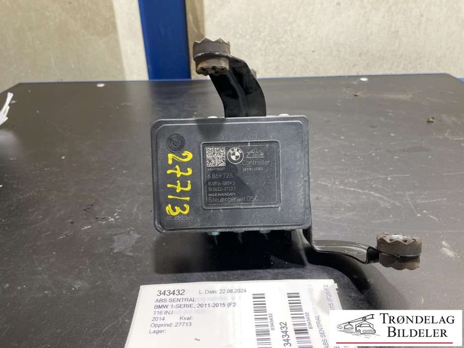 ABS sentral til BMW 1-Serie, 2011-2015 (Fase 1) (F20/F21) (F20/F21) (689 726)