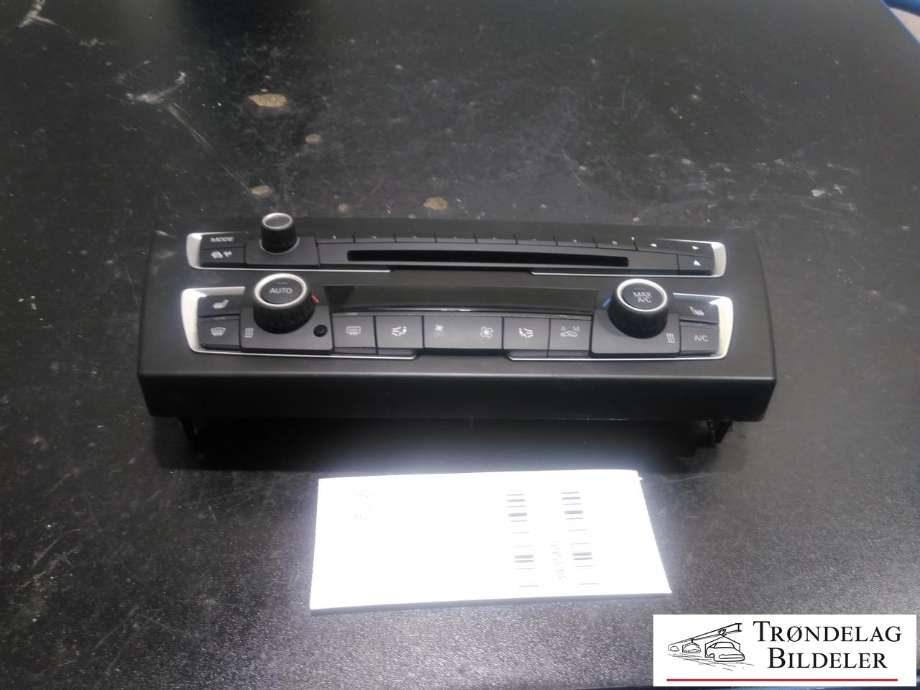Varmeapparat betjening til BMW 1-Serie, 2011-2015 (Fase 1) (F20/F21) (F20/F21) 