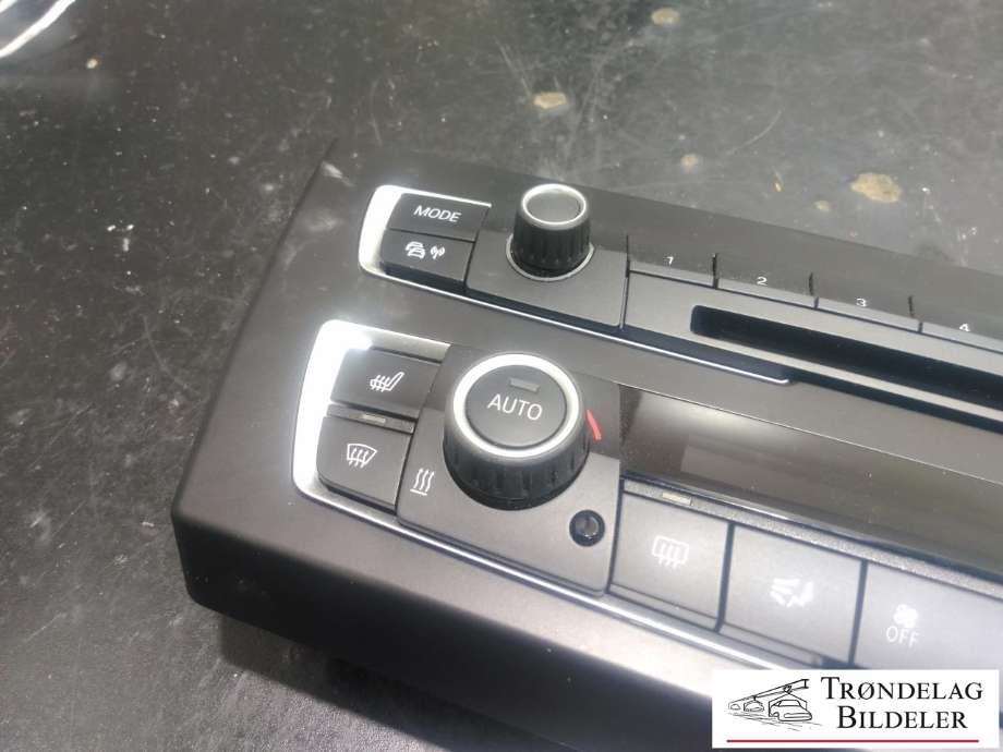 Varmeapparat betjening til BMW 1-Serie 2011-2015 (Fase 1) (F20/F21) (F20/F21) 