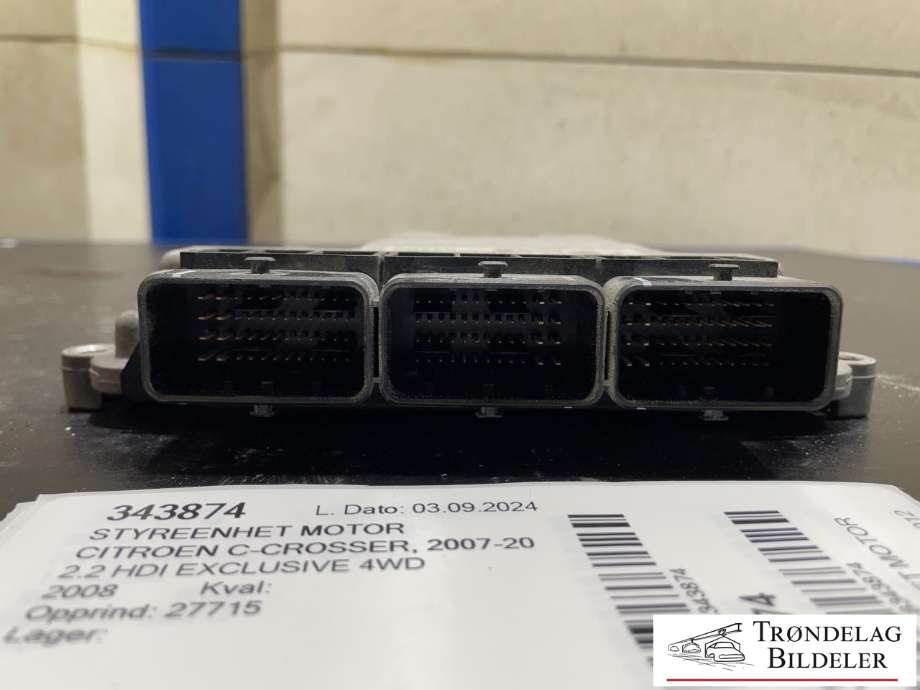 Styreenhet motor til Citroën C-Crosser 2007-2012 (BOSCH||0 281 013 666)