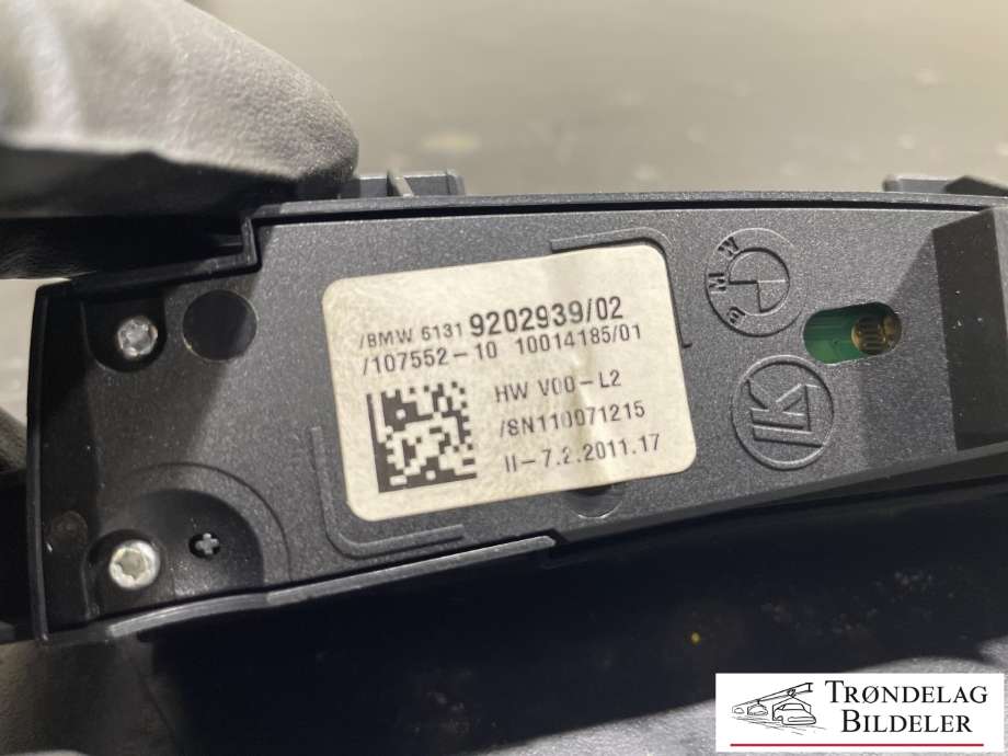 Bryter diverse til BMW X3 2010-2017 (F25) (F25) (BMW|6131 9202939|)