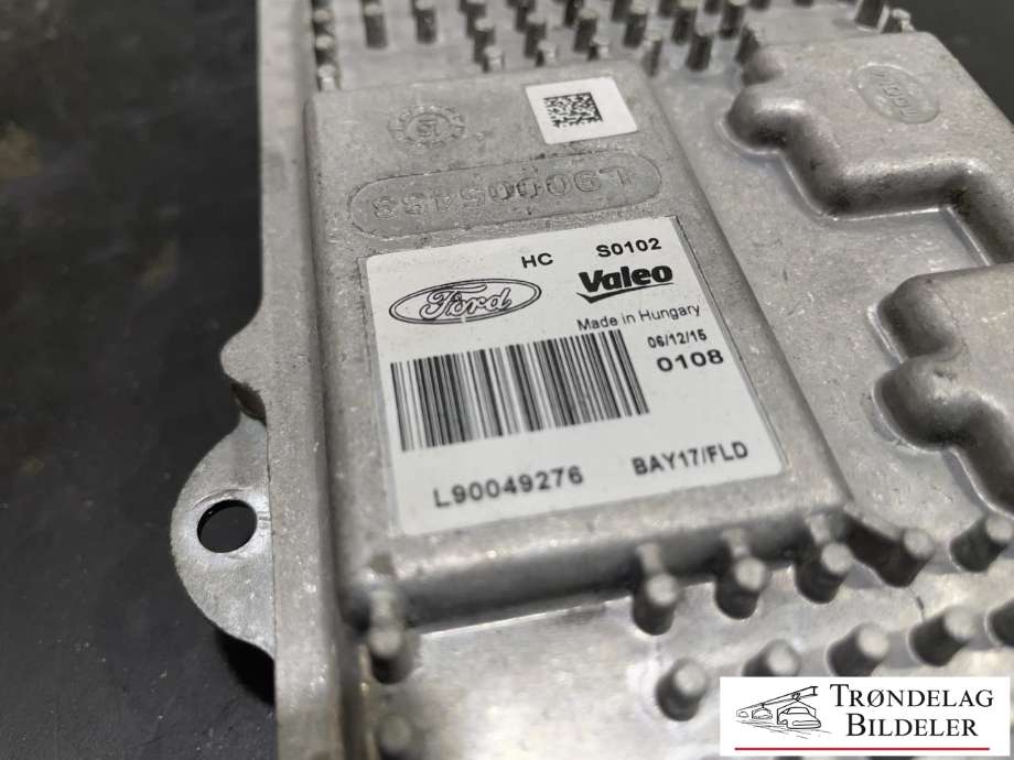 Styreenhet xenon/ballast til Ford S-Max 2015-->> (Type II)  (VALEO|L90049276|)