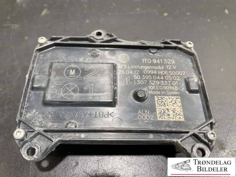 Styreenhet xenon/ballast til VW Sharan 2010-->> (Type II)  (1T0 941 329|1 307 329 337 01|)