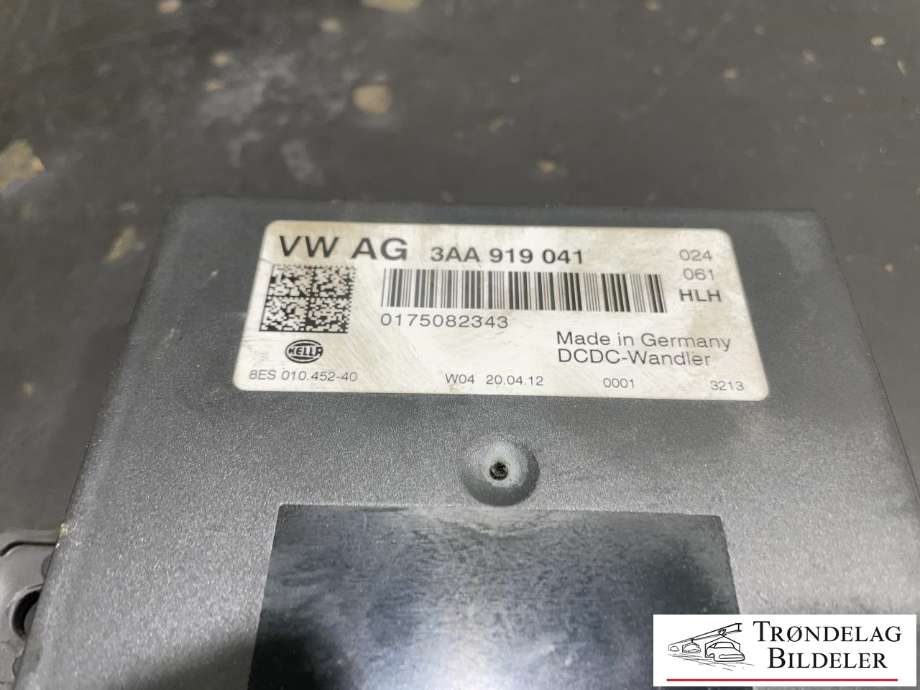 Styreenhet batteri til VW Sharan 2010-->> (Type II)  (VW AG|8AA 919 041|)