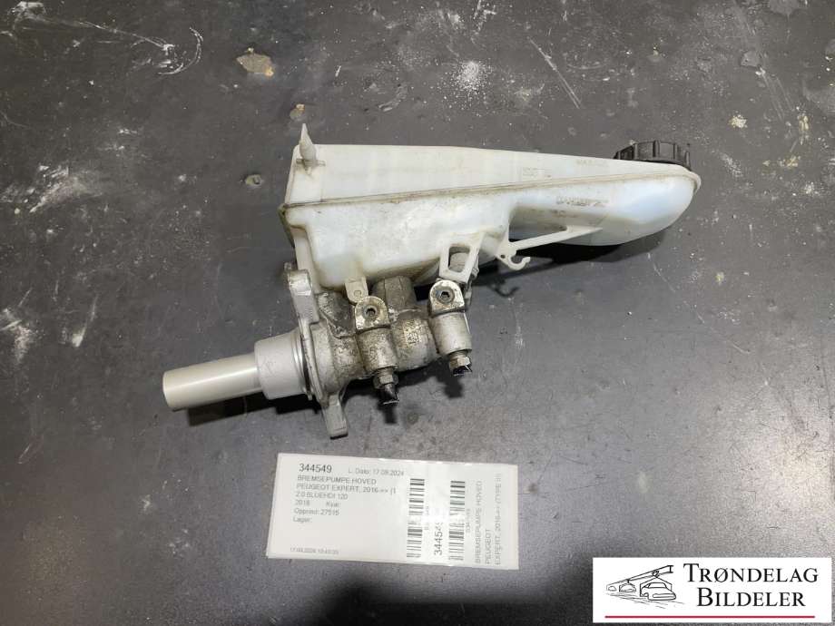 Bremsepumpe hoved til Peugeot Expert 2016-->> (Type III) (98 052 322 80|)