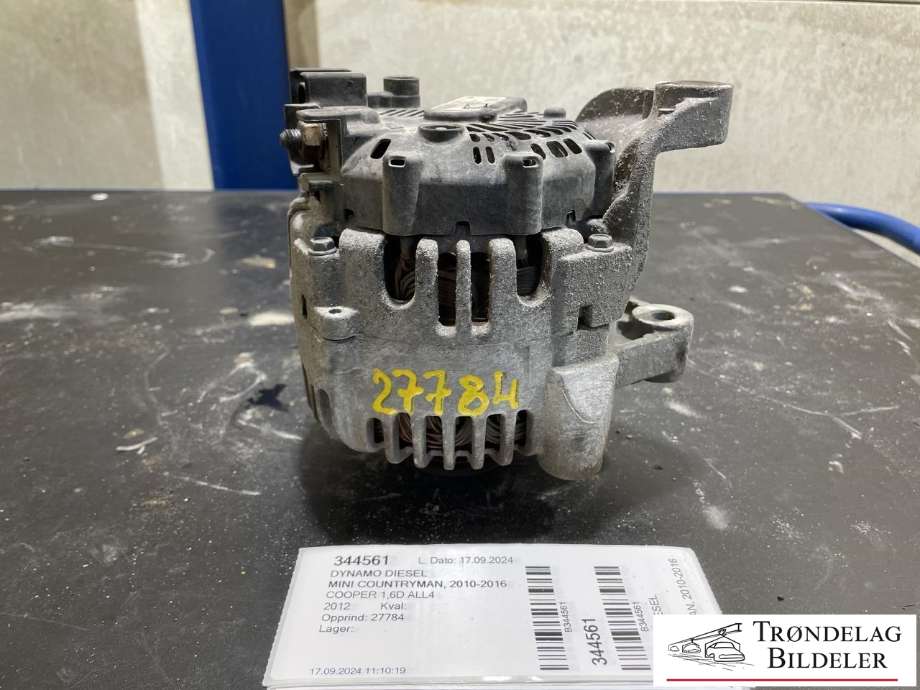 Dynamo diesel til Mini Countryman, 2010-2016 (R60) (R60) (VALEO|7823291 AI01)